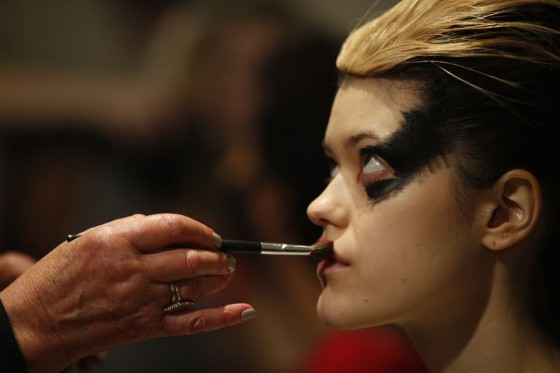 Vivienne Westwood make up london fashion week