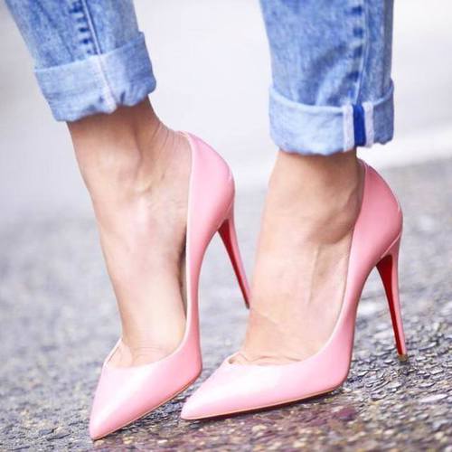 scarpe christian louboutin rosa