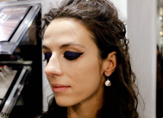 Make-up dettaglio Chanel blue rhythm