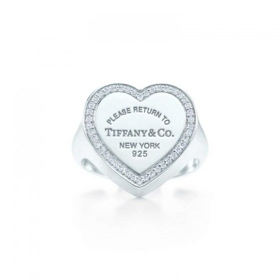 Tiffany anello a cuore