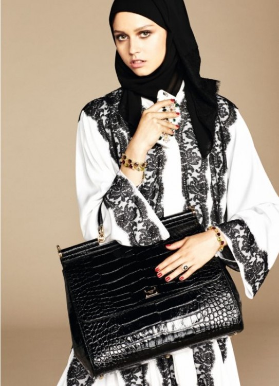 dolce e gabbana moda islamica bag