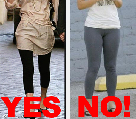 leggings are not pants!