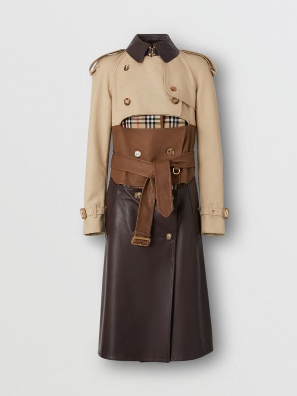 Trench Burberry pelle